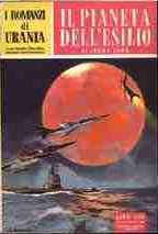 copertina di Il pianeta dell'esilio