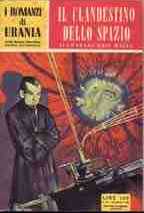 copertina di Il clandestino dello spazio
