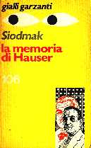 copertina di La memoria di Hauser