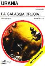 copertina di La Galassia brucia!