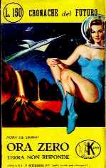 copertina di Ora zero Terra non risponde