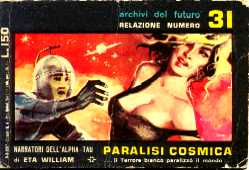 copertina di Paralisi cosmica