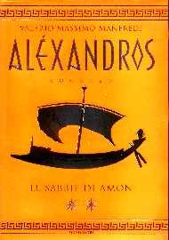 copertina di Alexandros. Le sabbie di Amon