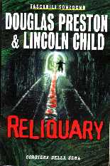 copertina di Reliquary