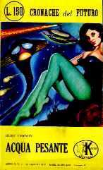 copertina di Acqua pesante