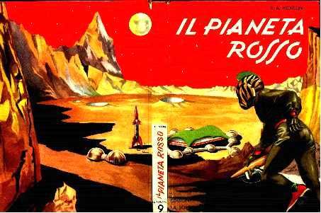copertina di Il pianeta rosso