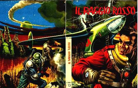 copertina di Il raggio rosso