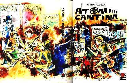 copertina di Atomi in cantina