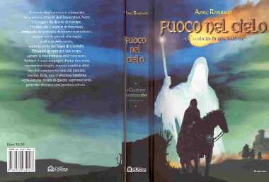 copertina di Fuoco nel cielo. I Cavalieri di Smeraldo
