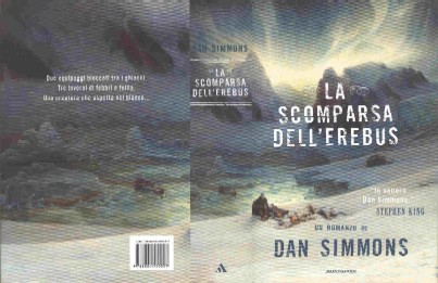 copertina di La scomparsa dell'Erebus