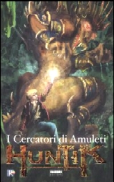 copertina di I cercatori di amuleti. Huntik