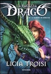 copertina di La ragazza drago. II – L'albero di Idhunn