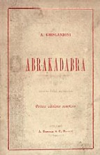 copertina di Abrakadabra. Storia dell'avvenire