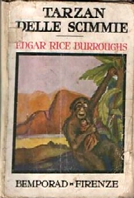 copertina di Tarzan delle scimmie