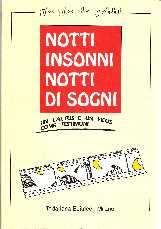 copertina di Notti insonni Notti di sogno. Un cactus e un ficus come testimoni