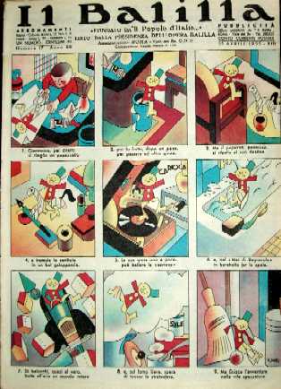 copertina di un volume della collana Il Balilla