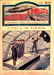 copertina di Il pirata del cielo