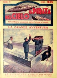 copertina di Il pirata del cielo