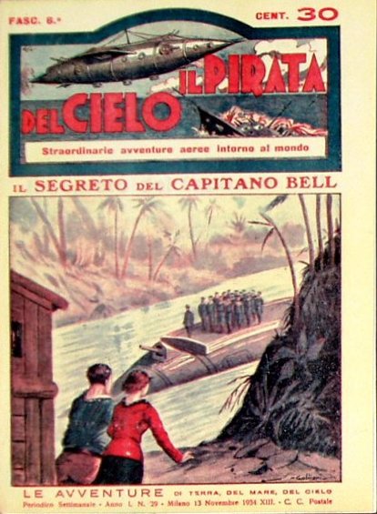 copertina di Il pirata del cielo