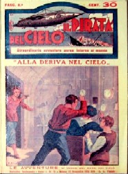 copertina di Il pirata del cielo