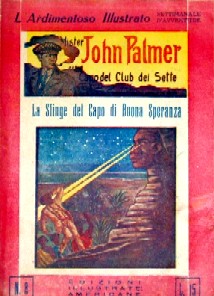 copertina di Mister John Palmer. Capo del Club dei Sette