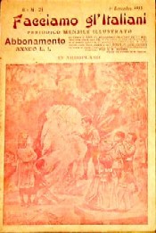 copertina di un volume della collana Facciamo gli Italiani