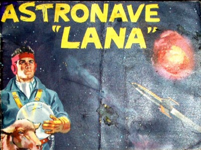 copertina di Astronave “Lana”