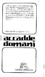 copertina di Accadde domani