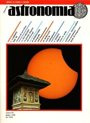 copertina di un volume della collana L'Astronomia