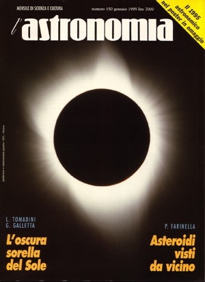 copertina di L'Astronomia 150
