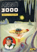 copertina di Anno 3000. Selezione di Fantascienza per Ragazzi a. I, n. 2