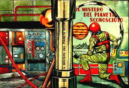 copertina di Il mistero del pianeta sconosciuto