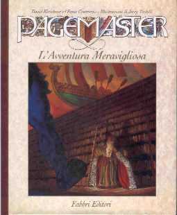 copertina di Pagemaster. L'avventura meravigliosa