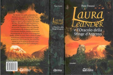 copertina di Laura Leander e l'Oracolo della Sfinge d'Argento