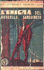 copertina di L'enigma del ruscello sanguinoso