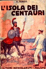 copertina di L'isola dei centauri