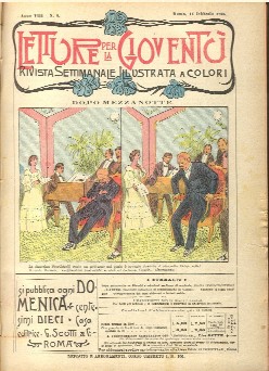copertina di Letture per la Gioventù e per la Famiglia a. VIII-n. 6