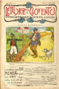 copertina di Letture per la Gioventù e per la Famiglia a. VIII-n. 7