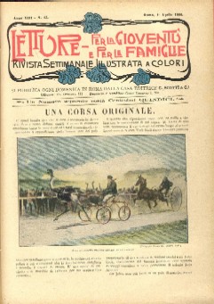 copertina di Letture per la Gioventù e per la Famiglia a. VIII-n. 13