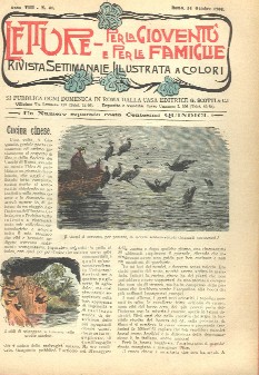 copertina di Letture per la Gioventù e per la Famiglia a. VIII-n. 41