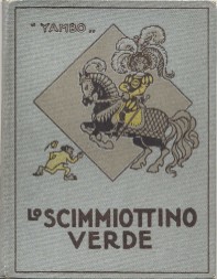 copertina di Lo scimmiottino verde
