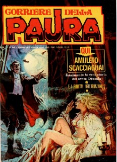 copertina di Corriere della Paura presenta