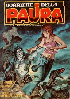 copertina di Corriere della Paura presenta