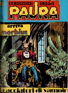 copertina di Corriere della Paura presenta