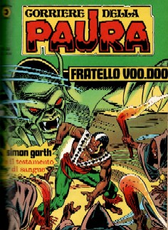 copertina di Corriere della Paura presenta