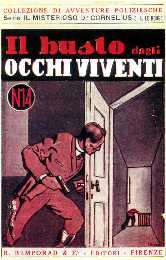 copertina di Il busto dagli occhi viventi