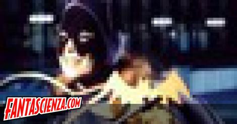 Batgirl sulla motocicletta