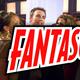 Chris Evans nella parte di Johnny Storm, la Torcia Umana
