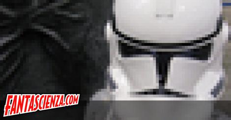 Un mini storm trooper a guardia di George Lucas nella carbonite (foto Bonnie Burton)