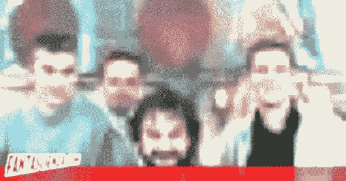 Ancel &egrave; il secondo da sinistra. Jackson naturalmente l'unico con la barba